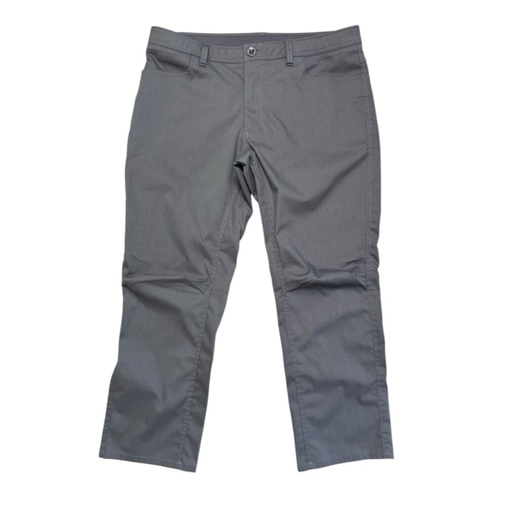 Under Armour Pants Mens Enduro UA Ripstop Casual Gray 38x32 (READ MEASUREMENTS)